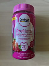 Cargar imagen en el visor de la galería, Gomitas multivitamínicas prenatales Centrum 60 unidades