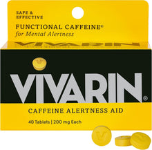 Cargar imagen en el visor de la galería, Vivarin, Pastillas de cafeína, 200 mg