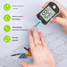Cargar imagen en el visor de la galería, Kit de prueba de azúcar en sangre (100 tiras de prueba, 100 lancetas
