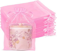 Cargar imagen en el visor de la galería, Crweety 100 bolsas de organza blanca de 6 x 9 pulgadas