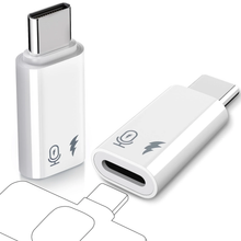 Cargar imagen en el visor de la galería, Adaptador de micrófono USB C a Lightning (paquete de 2)