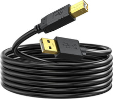 Cargar imagen en el visor de la galería, Cable de impresora USB de 25 pies- usado