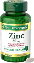 Cargar imagen en el visor de la galería, Nature's Bounty Comprimidos de zinc a24