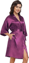 Cargar imagen en el visor de la galería, Bata de baño corta y ligera para mujer