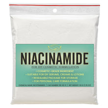 Cargar imagen en el visor de la galería, NIACINAMIDE – Para sueros, cremas y formulación de loción de bricolaje 1.76 oz