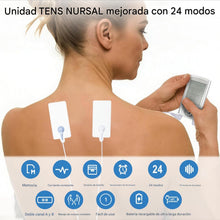 Cargar imagen en el visor de la galería, Masajeador electrónico de pulso de modo continuo recargable con bolsa