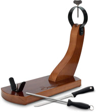 Cargar imagen en el visor de la galería, Jamón Stand Jamonprive con almohadillas antideslizantes - El soporte de jamón original para jamones españoles y jamón italiano