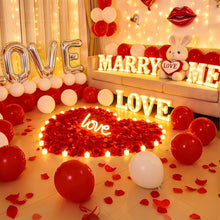 Cargar imagen en el visor de la galería, 1200 Pétalos de rosa de seda artificiales