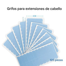 Cargar imagen en el visor de la galería, Cinta de extensión de cabello de doble cara para repuesto