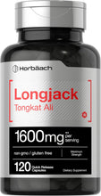 Cargar imagen en el visor de la galería, Longjack Tongkat Ali 1600 mg 120 cápsulas