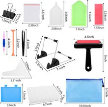 Cargar imagen en el visor de la galería, Ratukall Kit de almohadilla de luz de pintura de diamante A4 de 183 piezas, A24