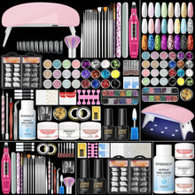 Cargar imagen en el visor de la galería, Kit de uñas acrílicas con todo para principiantes