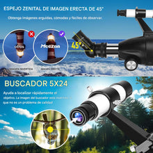 Cargar imagen en el visor de la galería, MEEZAA Telescopio para adultos de alta potencia profesional