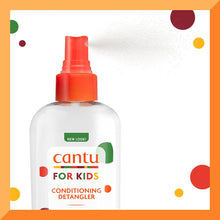 Cargar imagen en el visor de la galería, Cantu Care for Kids - Desenredante acondicionador sin parabenos ni sulfatos con manteca de karité, 6 onzas líquidas (paquete de 3) A19