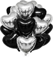 Cargar imagen en el visor de la galería, TONIFUL 30 globos rojos de 18 pulgadas con forma de corazón de San Valentín