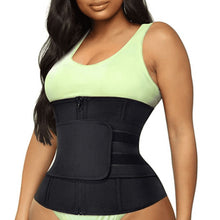 Cargar imagen en el visor de la galería, Cinturón abdominal para bajar de peso, envoltura de cintura ajustable