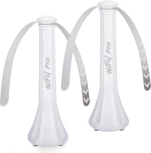 Cargar imagen en el visor de la galería, Ventiladores de mosca para mesas, repelente de moscas al aire libre Fna (blanco, paquete de 2)