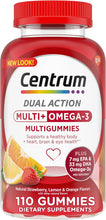 Cargar imagen en el visor de la galería, Centrum Multivitamínico en gomitas con omega 3