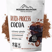 Cargar imagen en el visor de la galería, Cacao en polvo (8 onzas) holandés, sin azúcar, sabor a cacao extra rico, 22-24% de grasa