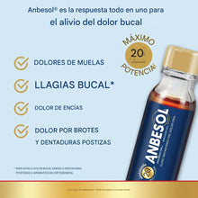 Cargar imagen en el visor de la galería, Anbesol Líquido de Máxima Potencia, Alivio Instantáneo del dolor Oral