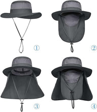 Cargar imagen en el visor de la galería, Paquete de 3 sombreros de pesca de ala ancha