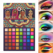 Cargar imagen en el visor de la galería, UCANBE EXOTIC FLAVORS - Paleta de maquillaje de sombra de ojos de neón