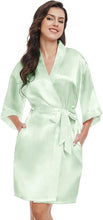 Cargar imagen en el visor de la galería, Bata de baño corta y ligera para mujer