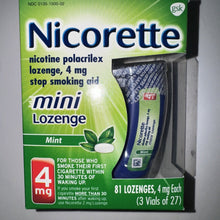 Cargar imagen en el visor de la galería, Pastillas de nicotina para dejar de fumar, 81 unidades