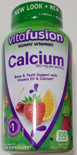 Cargar imagen en el visor de la galería, Calcio 500 mg con D3- gomosas para adultos, 100 unidades