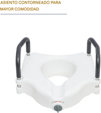 Cargar imagen en el visor de la galería, Elevador de asiento de toilet elevado