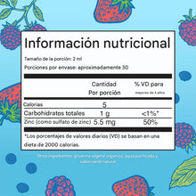 Cargar imagen en el visor de la galería, Suplemento de zinc líquido iónico para niños 2 oz