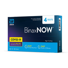 Cargar imagen en el visor de la galería, BinaxNOW Autoprueba de antígeno COVID-19 a24