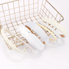 Cargar imagen en el visor de la galería, AHONEY Paquete de 7 diademas marrones para mujeres y hombres