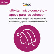 Cargar imagen en el visor de la galería, Centrum para la menopausia 30/u