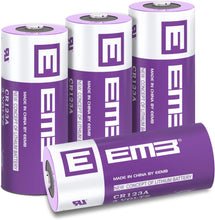 Cargar imagen en el visor de la galería, Baterías de litio CR123A, 3 voltios