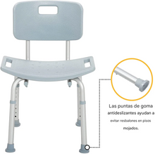 Cargar imagen en el visor de la galería, Silla con respaldo para bañera