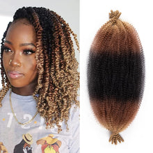 Cargar imagen en el visor de la galería, 8 paquetes de cabello afro trenzado preseparado adecuado para rastas suaves