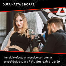 Cargar imagen en el visor de la galería, Crema de lidocaína anestésica para adormecer tatuajes