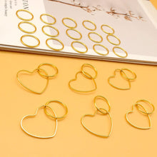 Cargar imagen en el visor de la galería, 100 piezas de rastas doradas para el cabello