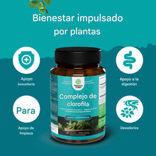 Cargar imagen en el visor de la galería, Cápsulas de clorofila para apoyo de limpieza y desintoxicación