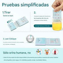 Cargar imagen en el visor de la galería, Kit de prueba de drogas en orina de 5 paneles