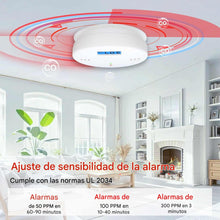 Cargar imagen en el visor de la galería, Detector de monóxido de carbono & gas