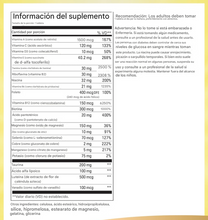 Cargar imagen en el visor de la galería, Multivitamínico para diabéticos para apoyo nutricional diario