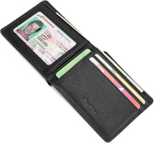 Cargar imagen en el visor de la galería, Cartera de bolsillo frontal para hombre