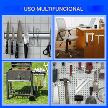 Cargar imagen en el visor de la galería, Imanes de neodimio fuerte con adhesivo de doble cara 60 x 10 x 5 mm