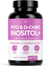 Cargar imagen en el visor de la galería, Suplemento de mio-inositol y D-Chiro inositol para mujeres - Proporción 40:1