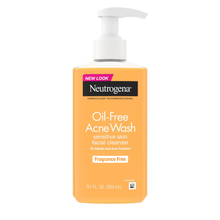 Cargar imagen en el visor de la galería, Limpiador facial Neutrogena sin aceite con ácido salicílico para el acné