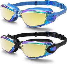 Cargar imagen en el visor de la galería, Gafas de natación Braylin, paquete de 2 gafas de natación