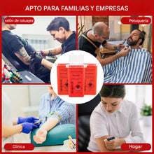 Cargar imagen en el visor de la galería, 1x Contenedor de 1/4 de galón de eliminación de jeringas