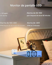 Cargar imagen en el visor de la galería, Alarma de monóxido de carbono con pilas